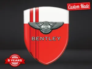 Bentley Custom Auto Badges Contemporary Resilient Max Pro Look